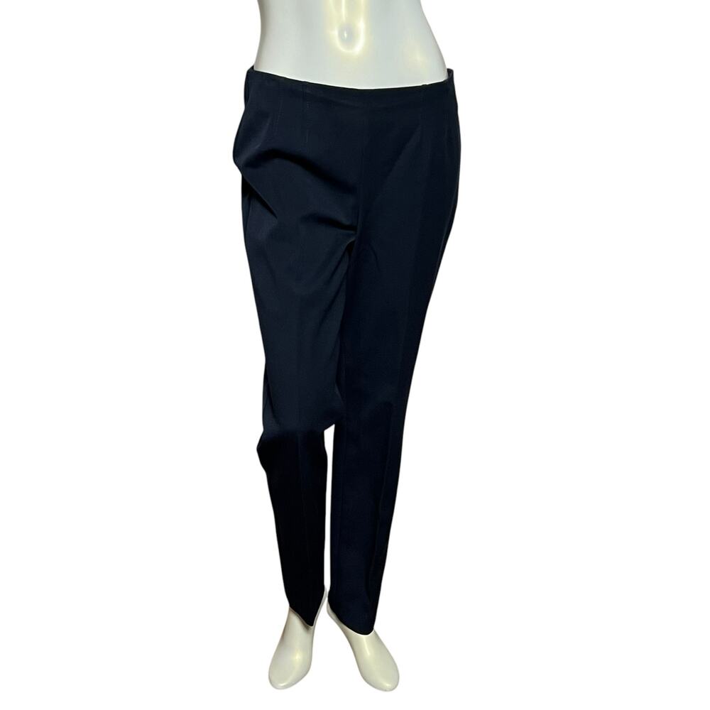 Talbots Curvy Fit Navy Blue Dress Pants Trousers Career Work Size 6 Jordan